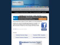Facebook Business Pages, FBML Templates, Graphics by RefaceBiz.com Facebook Business Pages, FBML Templates, Graphics by RefaceBiz.com