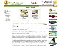 refluxwedge.com Reflux Wedge, foam wedge pillow, back support wedge refluxwedge.com Reflux Wedge, foam wedge pillow, back support wedge
