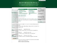 Reformational-UK - Home Reformational-UK - Home