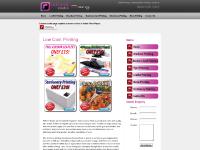 Leaflet Printing | Takeaway Menu Printing | Brochure Printing | Low Cost