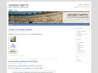 A Regency Gazette