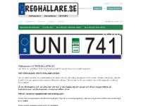 SKYLTHÅLLARE | REGSKYLTAR | REGISTRERINGSKYLTAR
