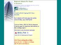 The Regional Alliance for Small Contractors The Regional Alliance for Small Contractors