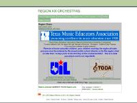 regionxixorchestras.com Region Etudes, Archives, Calendar