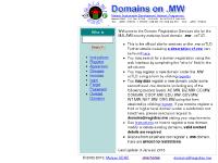 Invoices, Deleted Domains, a description of .mw, Instructions  Invoices, Deleted Domains, a description of .mw, Instructions