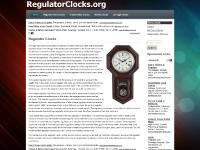  Carriage Clocks, regulatorclocks.org