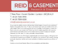 Reid and Casement - Research and Clearance Reid and Casement - Research and Clearance