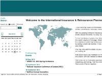The International Insurance & Reinsurance Planner 2012