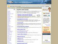 For Employer | Rejection Letter Example | Powered by FindLegalForms.com