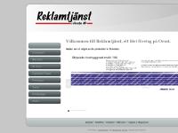 Reklamtjanst.com ::: Välkommen till vår Hemsida !