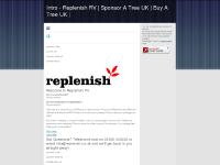 replenishrv.co.uk replenish RV, replenish, sponsor a tree UK