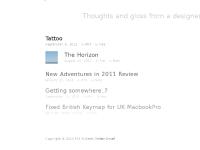 Replete: Thoughts and gloss from a designer, developer & starter