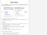 Repos Style - Subversion index XSLT + css + icons