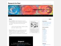 Research for Real | facilitation â€¢ learning â€¢ action research