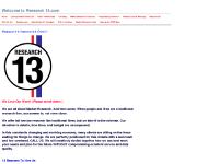 research13.com market research,focus groups,satisfaction tracking