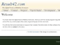 result42.com Result42.com, Projects, Tips & Hacks result42.com Result42.com, Projects, Tips & Hacks