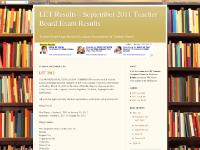 LET Results - September 2011 Teacher Board Exam Results LET Results - September 2011 Teacher Board Exam Results