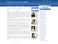 Resume Cover Letter Examples