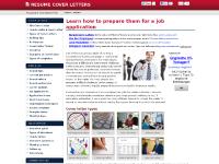 Cover Letters - directory of free cover letter examples