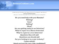 ResumeGuidance.com