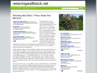 Retaining Wall Block | Prices Molds And Menards