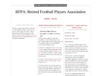 retiredplayers.wordpress.com Retired Football Players Association, Archives, Uncategorized retiredplayers.wordpress.com Retired Football Players Association, Archives, Uncategorized