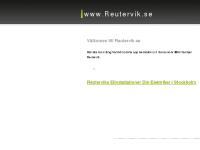 Reutervik: www.Reutervik.se Reutervik: www.Reutervik.se
