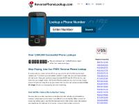 Free Reverse Phone Lookup | Caller ID Look Up | ReversePhoneLookup