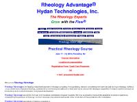 Rheology Advantage