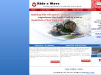rideawave.org [A Ride a Wave Participant Having Fun]