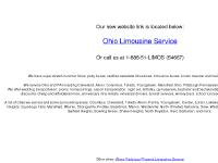 Akron and Cleveland Limo Service, Limousine Rentals in Ohio Akron and Cleveland Limo Service, Limousine Rentals in Ohio