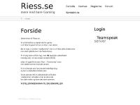 liten riess.se skärmbild liten riess.se skärmbild