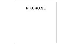 statistik för rikuro - rikuro.se statistik för rikuro - rikuro.se