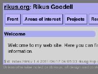 Rikus Goodell - rikus.org