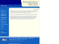 Residential Institutions Redress Board Residential Institutions Redress Board