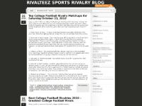 Sports Rivalries | Sports Rivals | Greatest College Sports Rivalry | RivalTeez Sports Rivalries | Sports Rivals | Greatest College Sports Rivalry | RivalTeez
