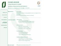 Richard Jackson - Management and Training Consultant - Specialising in Business