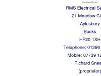 rms-electrical.co.uk rms-electrical.co.uk