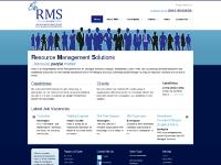 Resource Management Solutions: RMS - Recruitment Specialists | Employment Agency