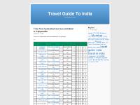 Travel Guide To India Travel Guide To India
