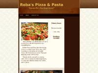 Roba's Pizza & Pasta - Home