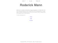Roderick L. Mann Roderick L. Mann