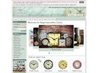 rogerlascelles.com kitchen clocks, uk manufacturer, wall clocks