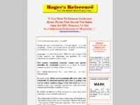 Roger's Reference - A Complete Set Of Homonym / Homophone Dictionary And Word List!