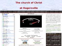 rogersvillecoc.org What We Believe, Our Leadership, Mission Work