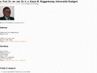 Homepage Klaus W. Roggenkamp
