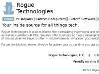 rogue-technologies.com PC Repairs, PC Upgrades, Custom Computers