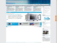  Products, Products, R&S®ZNB Vector Network Analyzer, New: Oscilloscopes from Rohde & Schwarz