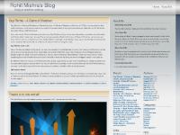 Rohit Mishra's Blog Rohit Mishra's Blog