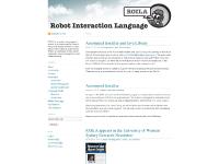ROILA - Robot Interaction Language